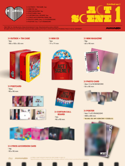 Альбом MAMAMOO+ - ACT 1, SCENE 1 1st Single Album Limited Edition