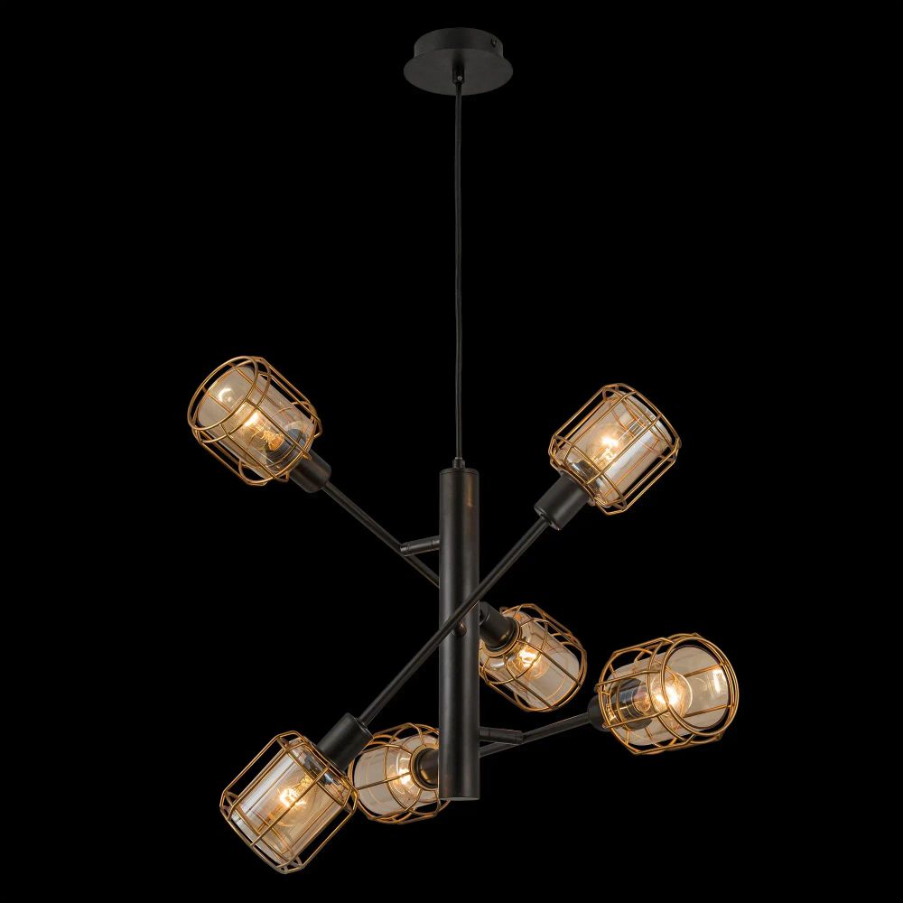 Citilux Таверна CL542162 Люстра подвесная Чёрная