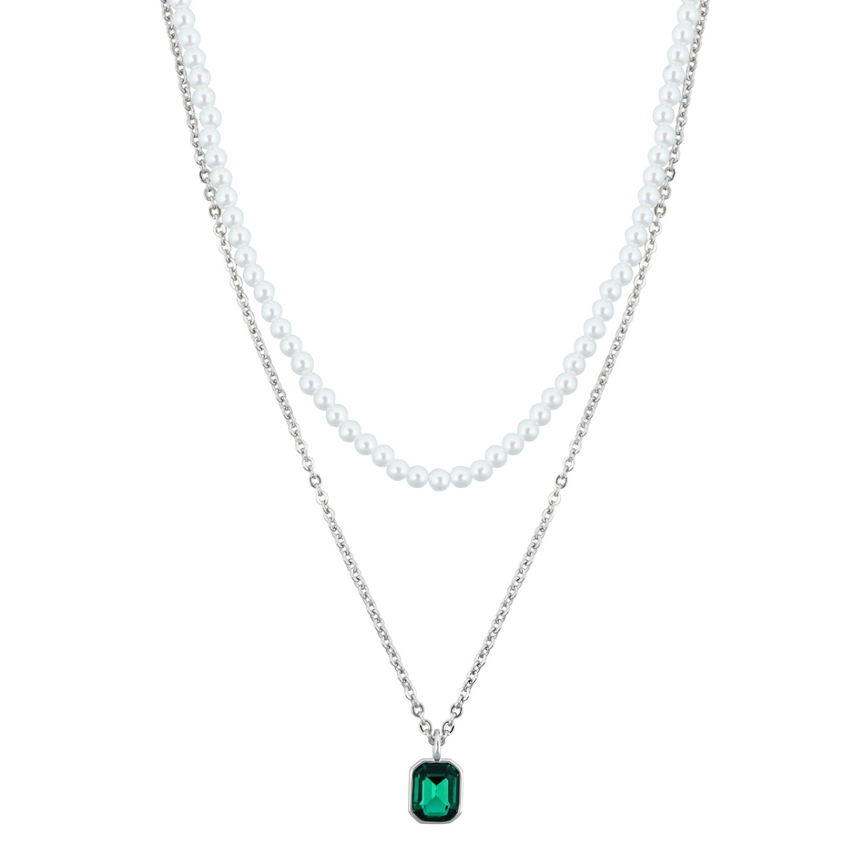 Колье Fiore Luna EMERALD BCN08992-07