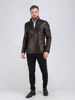 Куртка кожаная демисезонная Турция