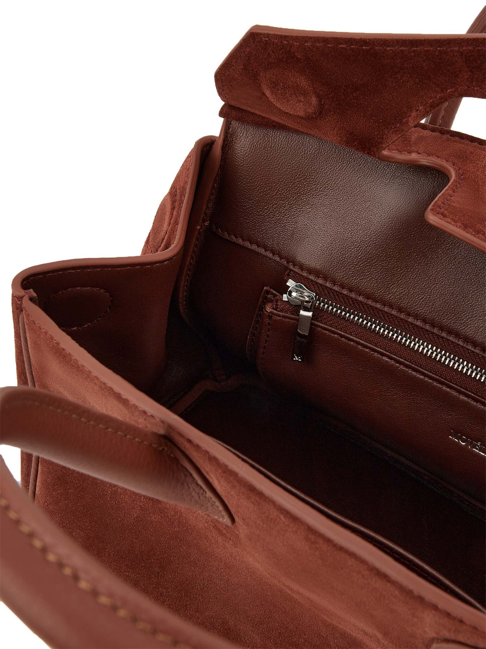 Сумка JECKY S замша терракотового цвета