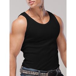 Мужская майка черная Opium R04