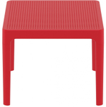 Столик пластиковый журнальный Siesta Contract Sky Side Table, красный