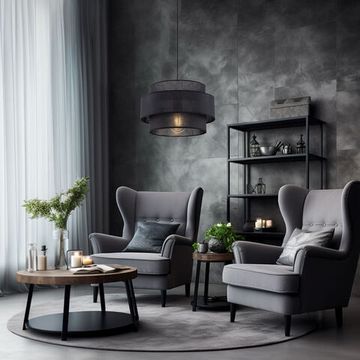 4999 / подвесной светильник / Calisto Black