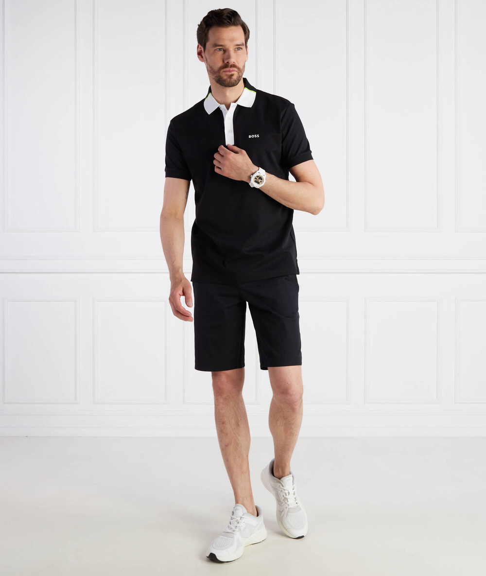 Поло Paddy 3 BOSS GREEN - черный(50488801)