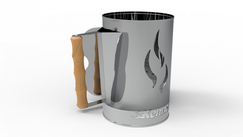 Стартер для розжига угля 5,0л, нержавеющая сталь AISI 430