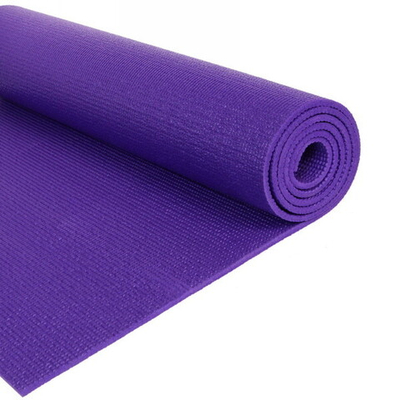 Коврик для йоги 6 мм 61х173 см «Однотонный», фиолетовый
