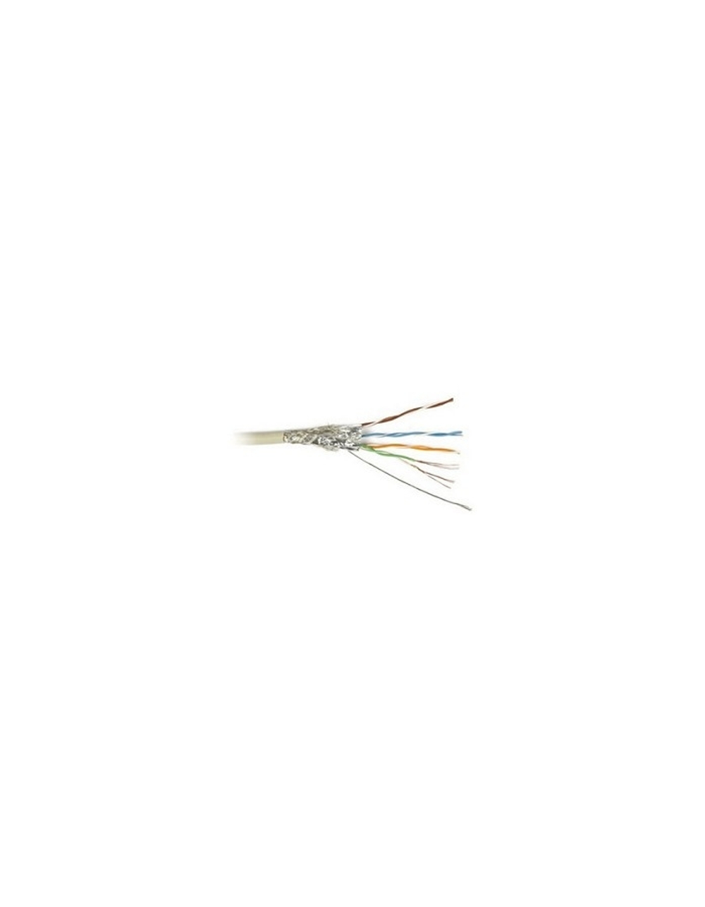 Витая пара Rexant (01-0343) Кабель витая пара SF/UTP, CAT 5e, PVC, 4PR, 24AWG, INDOOR, STRANDED, серый, 305м