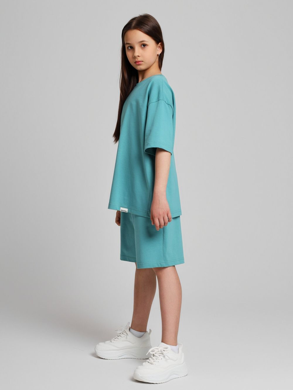 Костюм для девочки Азарт-1 Виотекс ЗЕЛЁНЫЙ