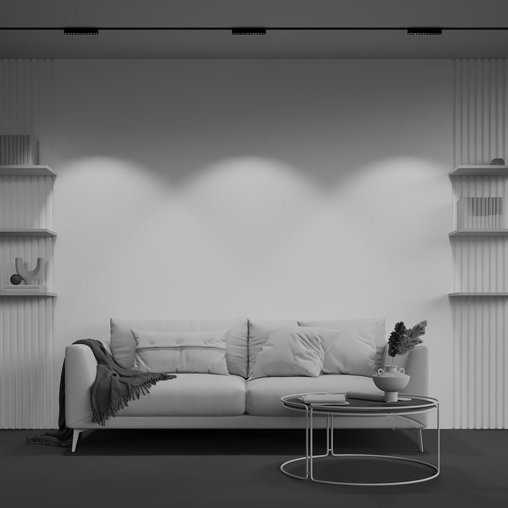 Трековый магнитный светодиодный светильник Maytoni   TR082-1-12W4K-M-B