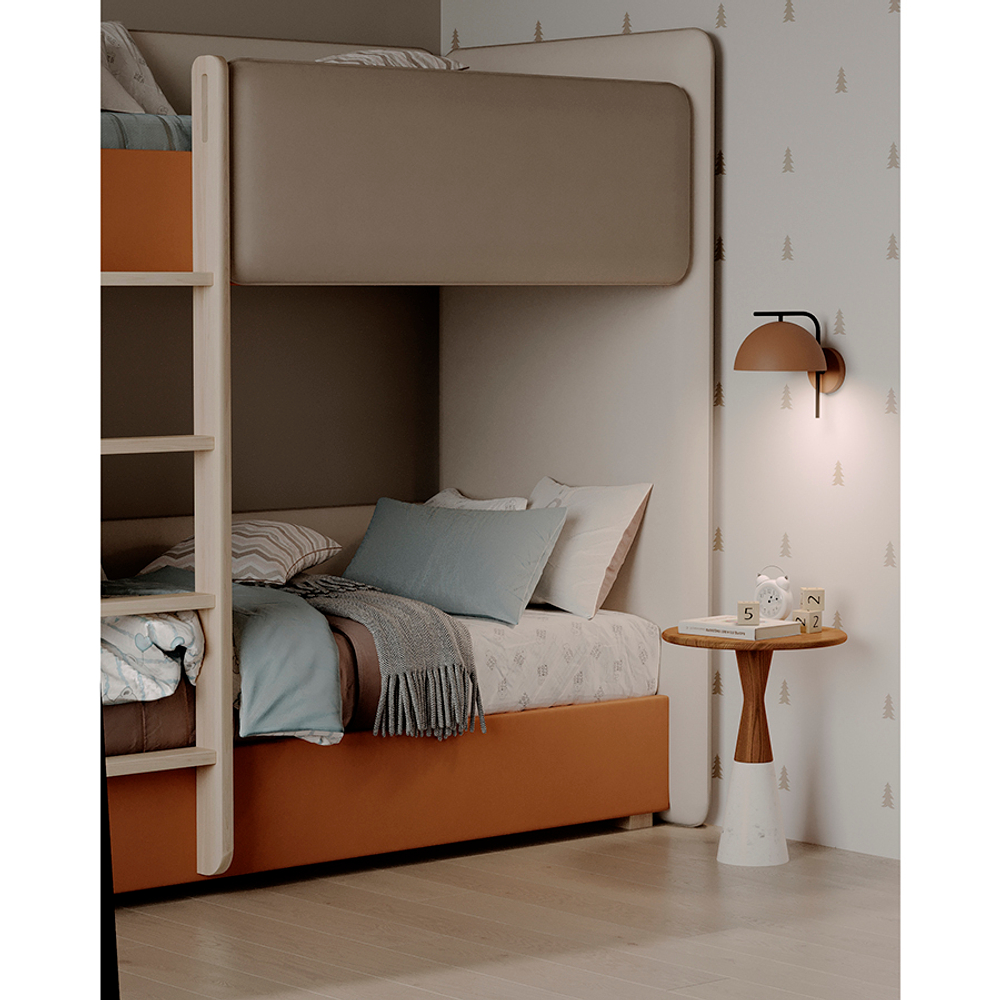 Светильник настенный jassy, D29х26 см, коричневый