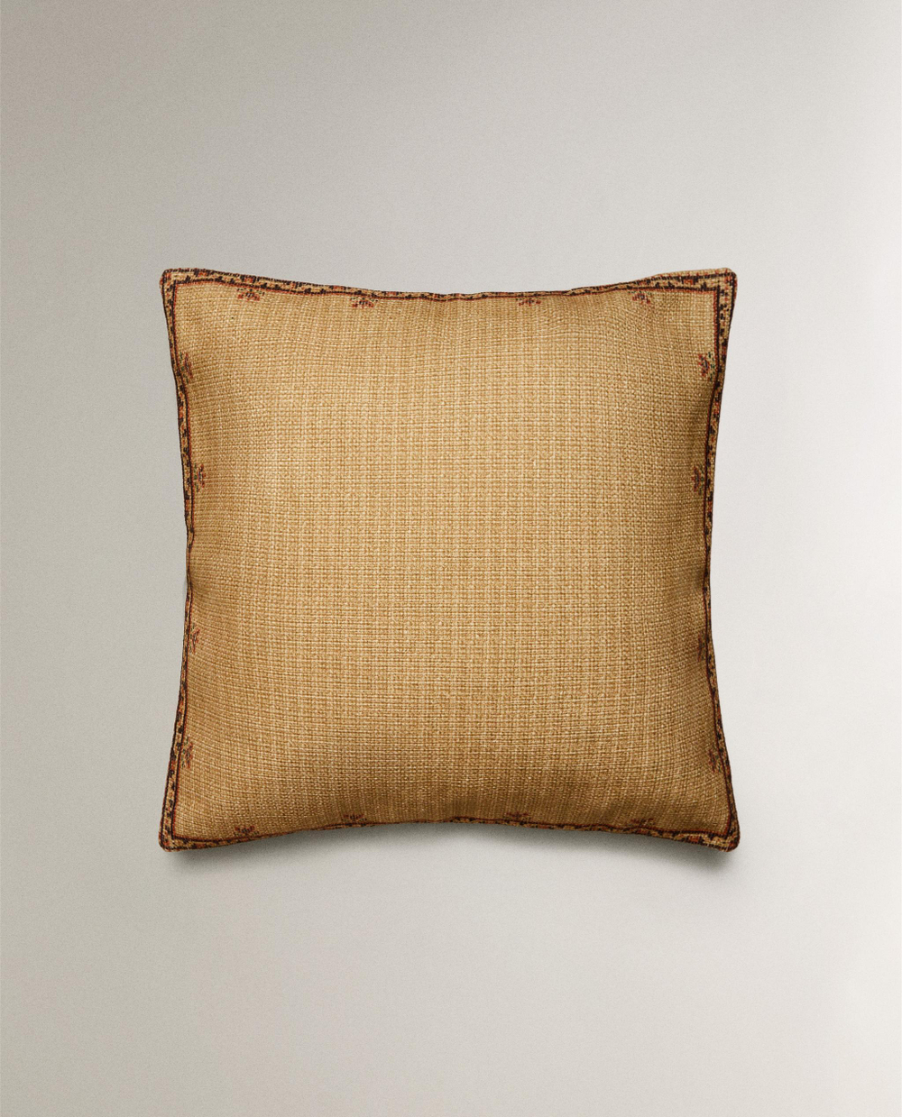 Zara Home наволочка декоративная из хлопка, светло-бежевый, 45x45 см · 1172/008