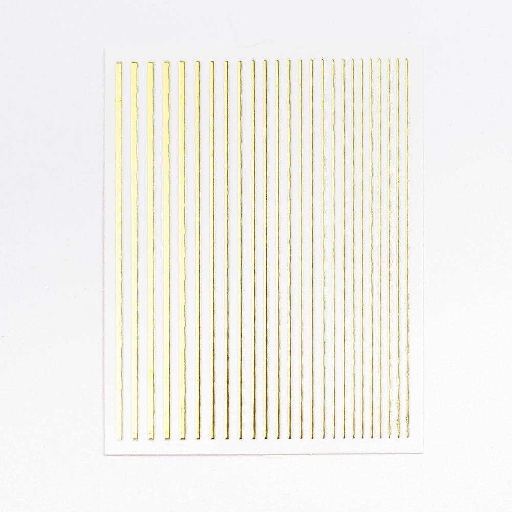 Zoo Гибкая лента для дизайна полоски, золото