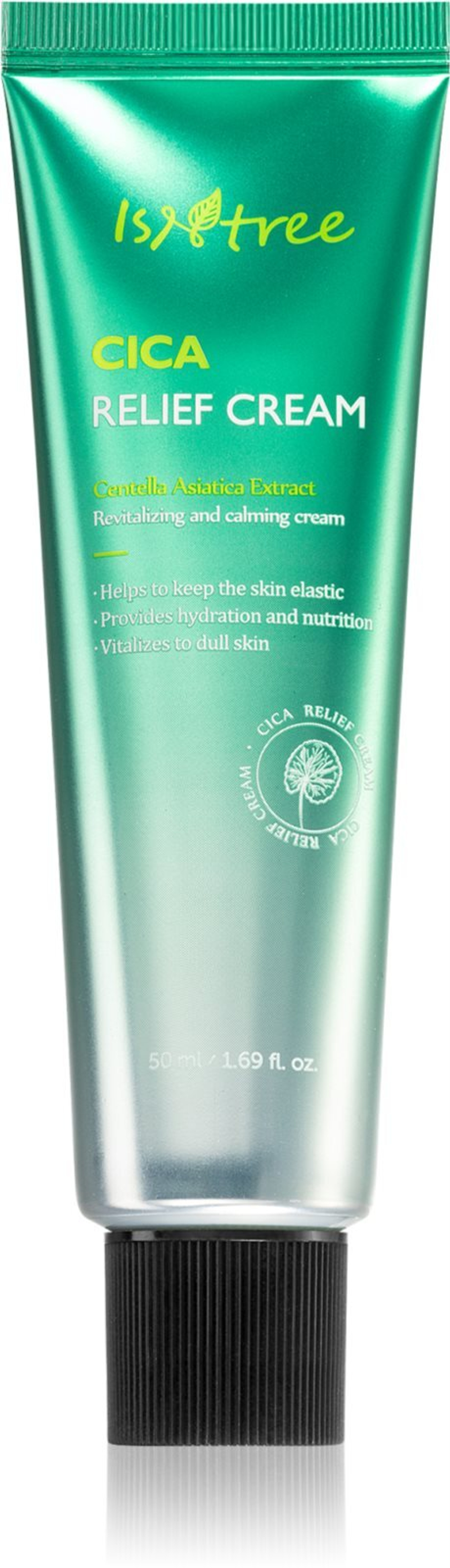 Isntree Cica Relief Cream - восстанавливающий крем с успокаивающим эффектом /   50  ml  / GTIN 8806135248933