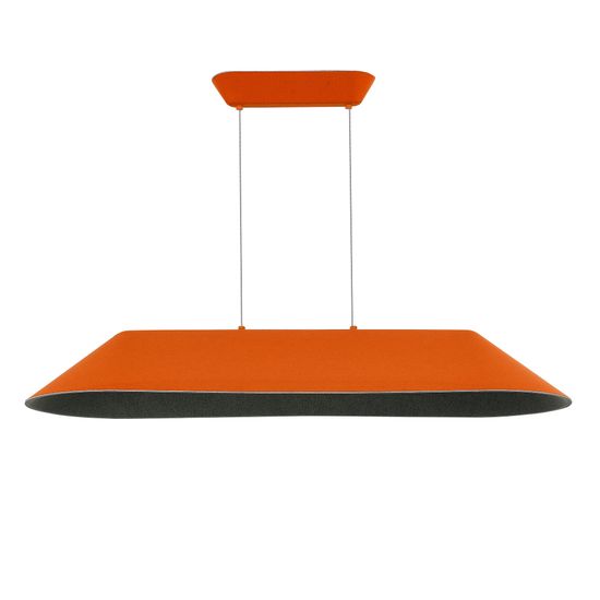 SL3001.823.01 Светильник подвесной ST-Luce Оранжевый,Серый/Оранжевый,Серый LED 1*32W SENTITO