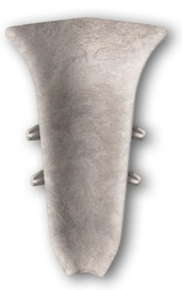 Угол внутренний для плинтуса 70мм "Идеал Классик", 549 Лофт светло-бежевый