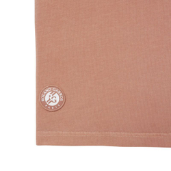 Мужская теннисная футболка Lacoste Roland-Garros Edition Clay Court - Коричневый