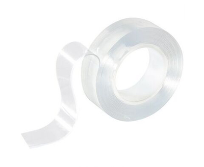 Скотч прозрачный, двухсторонний, крепкий, клейкая лента, длина 5 метров ширина 20 мм,