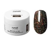 ГельUV светоотражающий REFLECTIVE DIAMOND GEL №9967 Runail 15г