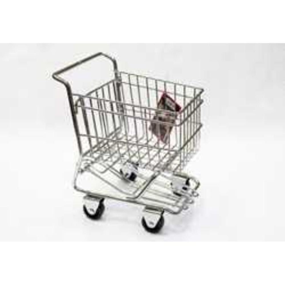 Корзинка для подачи 18*14*21 см "Магазин" Тележка нерж. P.L. Proff Cuisine