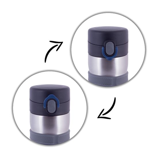 Термос-бутылка 400 мл из нержавеющей стали Kamille KM-2014