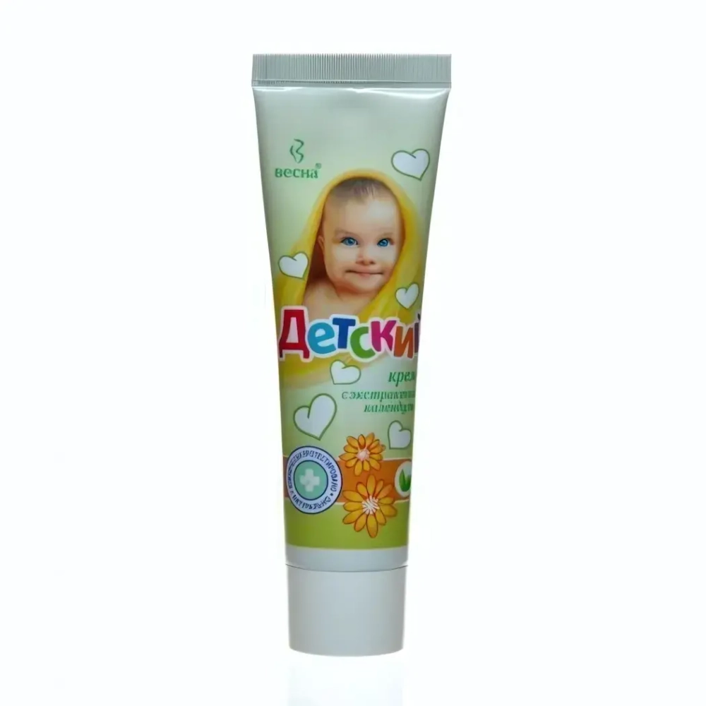 Крем ДЕТСКАЯ СЕРИЯ с календулой, туба ламинат 45 мл