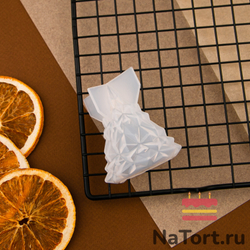 Силиконовый молд 3D «Елочка хрустальная»