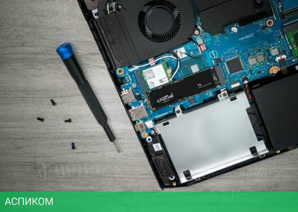 SSD диск Crucial P3 1TB (CT1000P3SSD8)