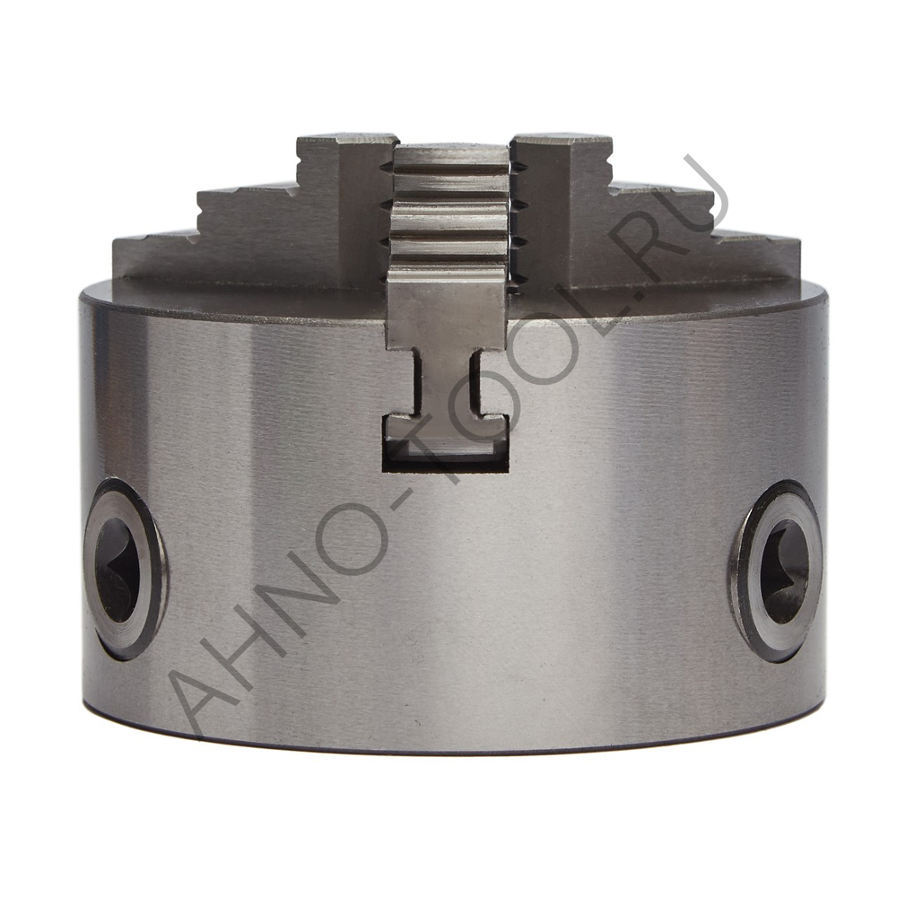 Патрон токарный 100мм 7100-0002 (K11-100) "YTUM UNIVERSAL" прям.и обр. кулачки