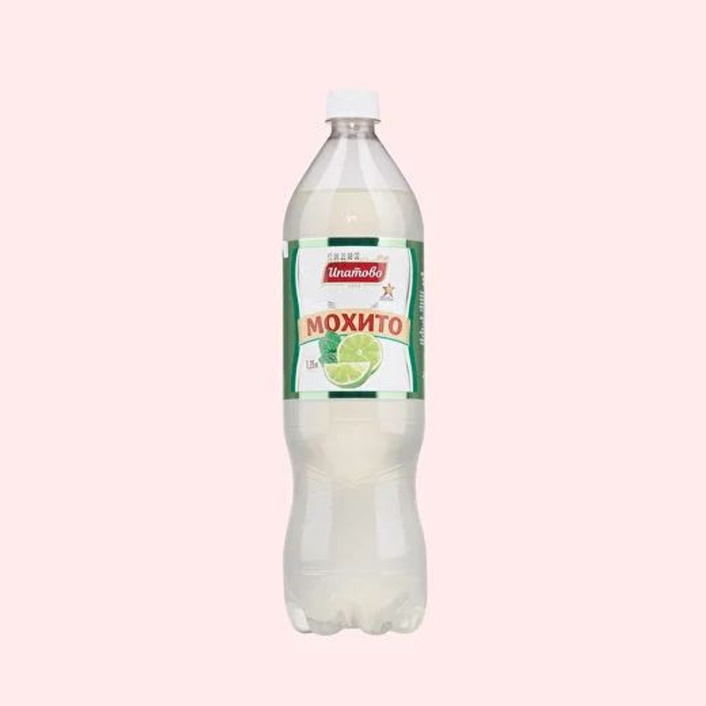 Ипатово "Мохито" напиток без.алк. 1,25л./ 6 шт. в упаковке