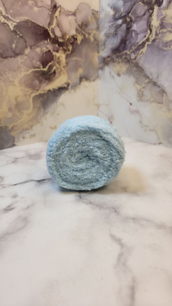 Софти пряжа Махровая 100%полиэстер 6х55г/60м Голубой