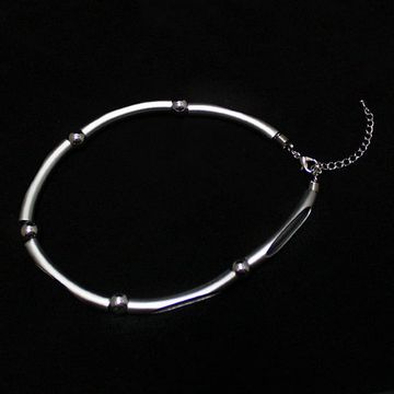 Бусы металл на каучук шнурке (103)