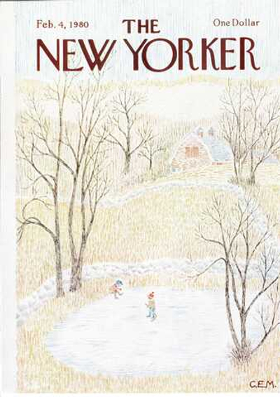 Журнал The New Yorker 04-02-1980, обложка
