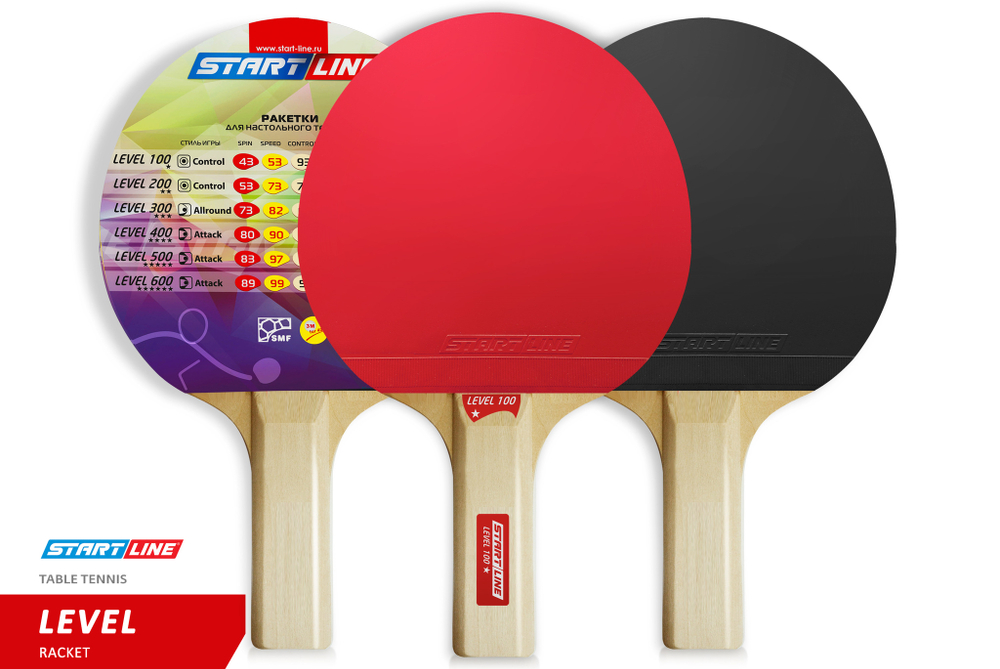 Теннисная ракетка Start line Level 100 New (прямая) 12203