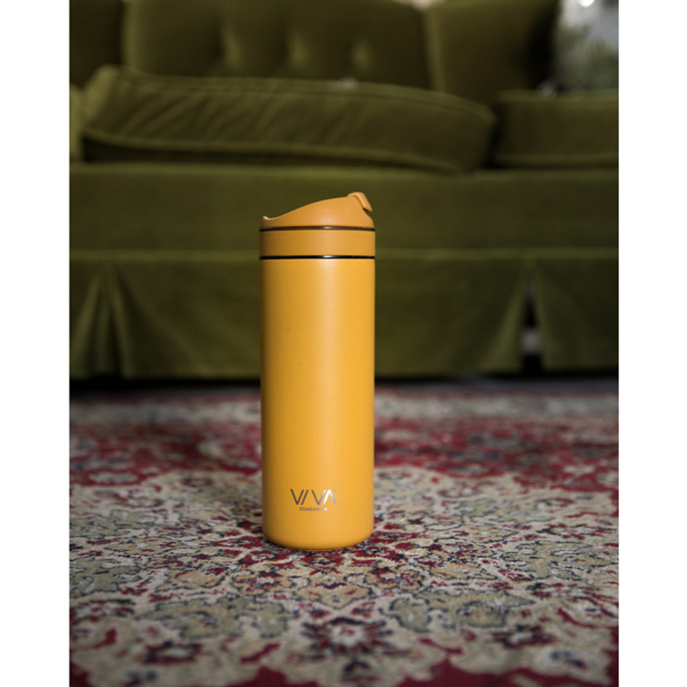 Термокружка 0.46л Viva Scandinavia Anytime желтая