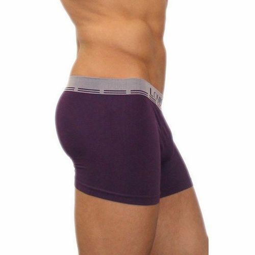 Мужские трусы боксеры баклажановые бесшовные Louis Vuitton