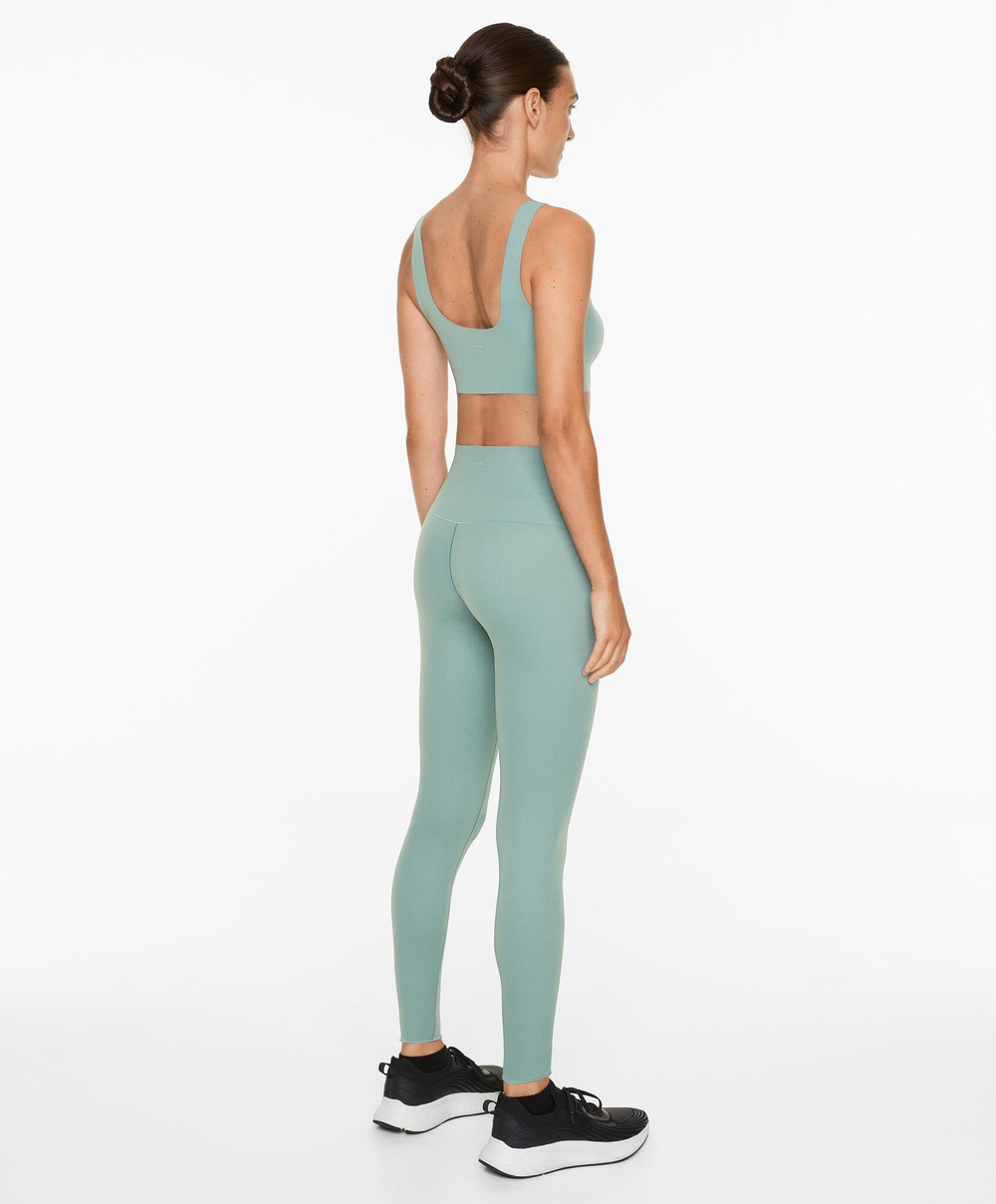 OYSHO Легинсы до щиколотки длиной 65 см с высокой посадкой Perfect-Adapt, аквамарин