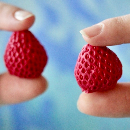 Молд  "Ягоды Клубники", (4 шт)