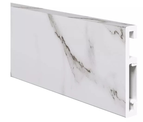 Напольный плинтус ПВХ Foresta Concept Мрамор Физи FC 010 2000х70х13 мм