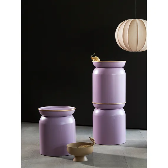 Журнальный столик Ingvild, Ø38х45 см, сиреневый