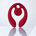 Стимулятор для пар SVibe Snail GIZI DUO бордовый