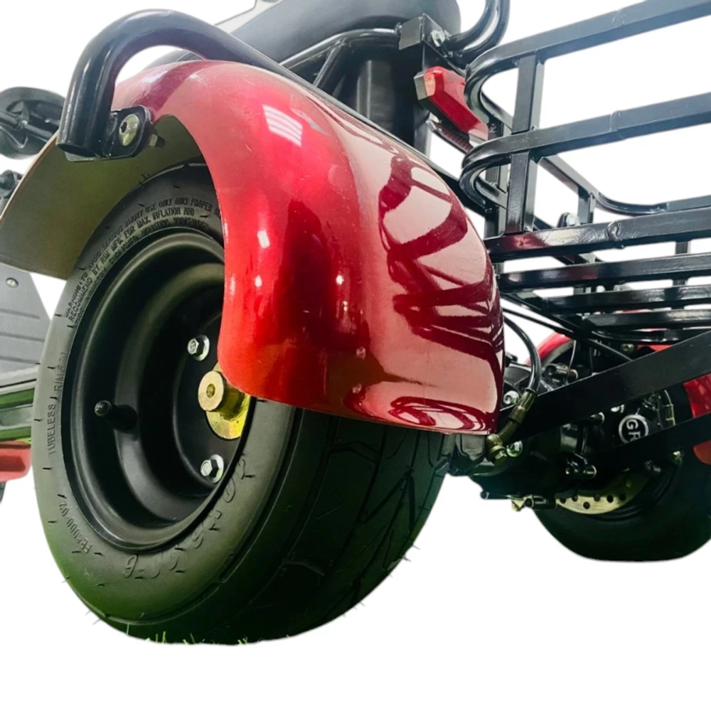 Электроскутер Citycoco GT X3 Pro Trike Mini Красный