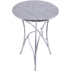 Столик Арт Сильвер Античное серебро