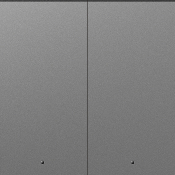 Клавиша 2-я с подсветкой,  сталь,  серия A07