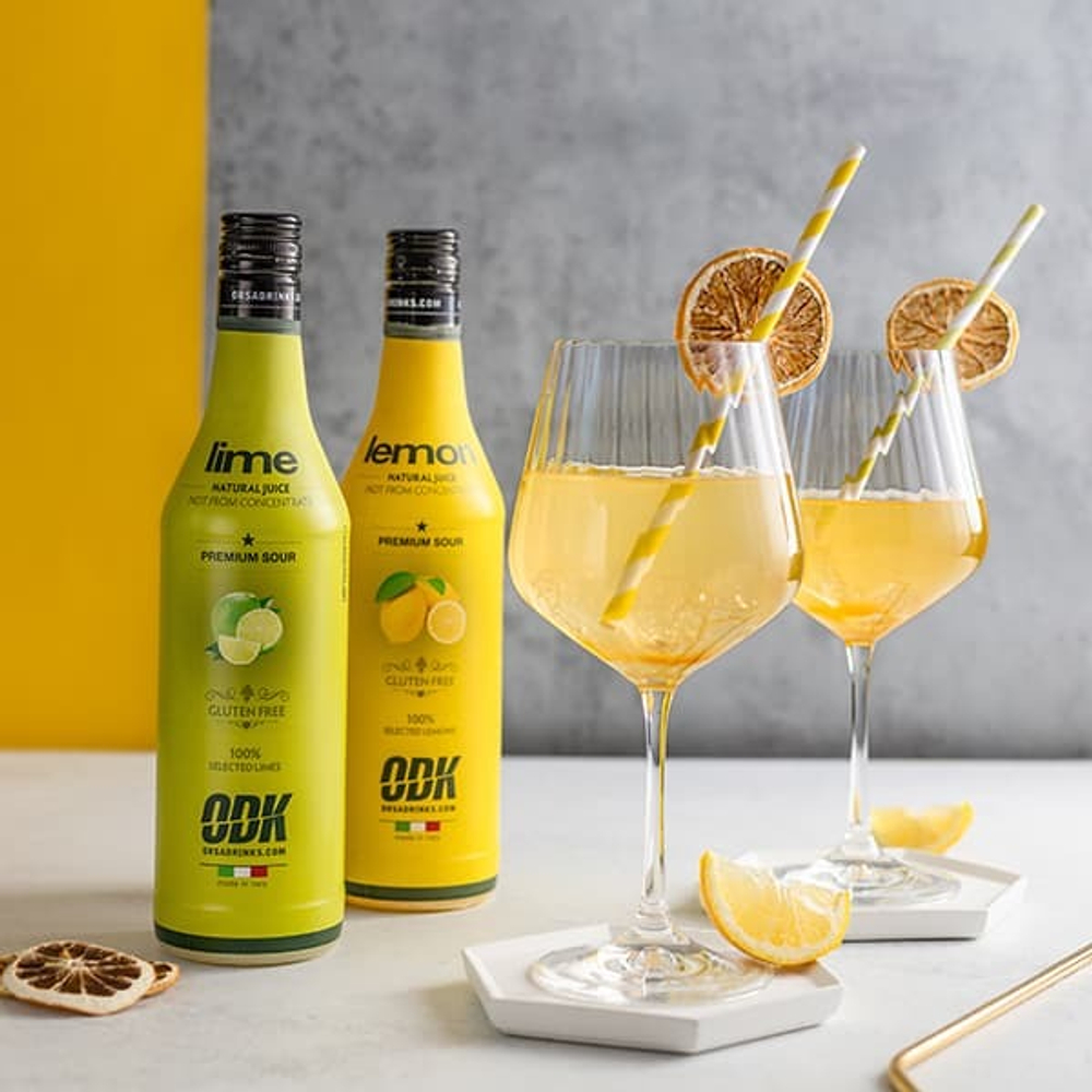 Концентрат «Лимон Сауэр» на основе сока лимона - 0,75 л.