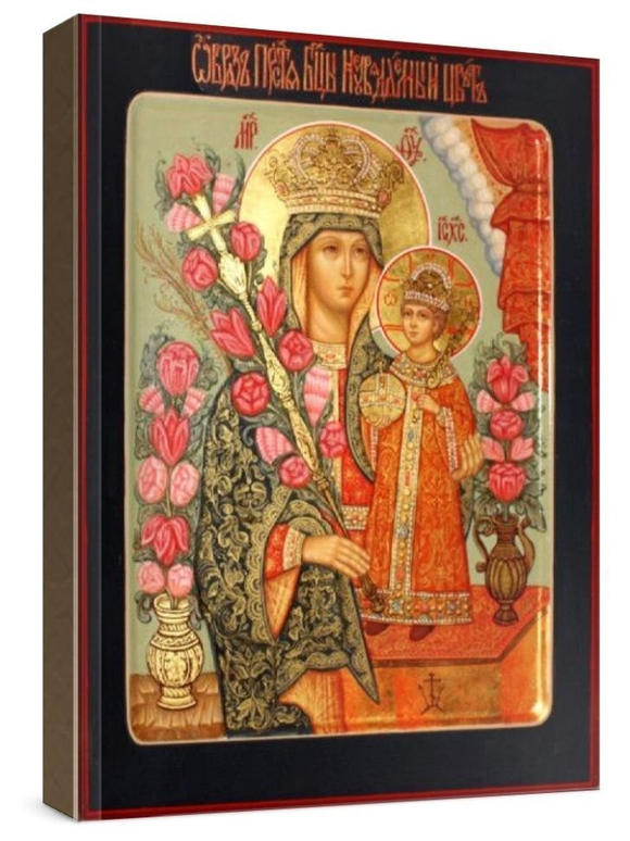 Неувядаемый Цвет (рукописная икона)