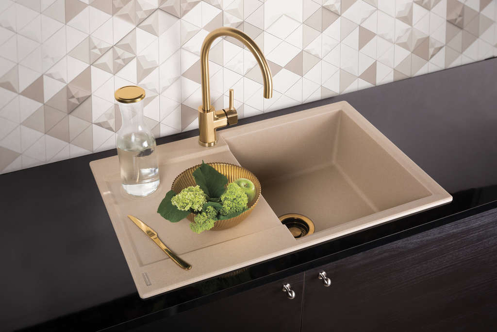 Мойка Omoikiri Daisen 78-BE Artgranit | Ваниль