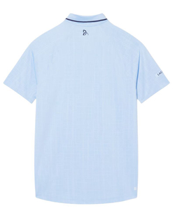 Мужское теннисное поло Lacoste Tennis x Novak Djokovic On Court - pastel blue