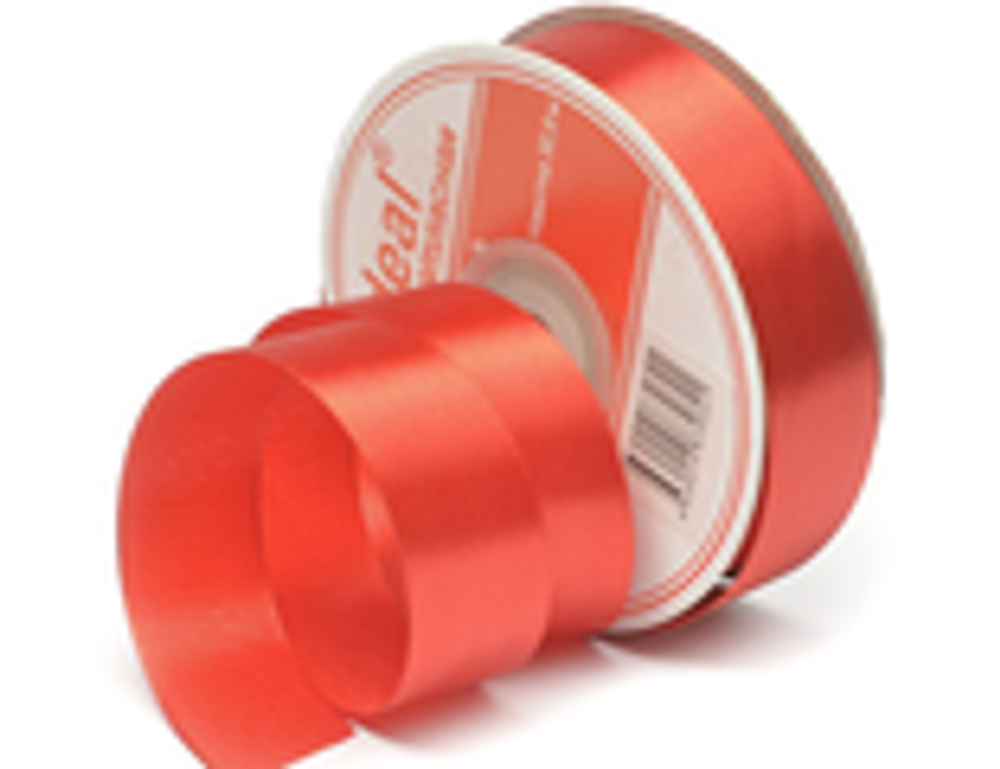 Лента атласная 25 мм. красная