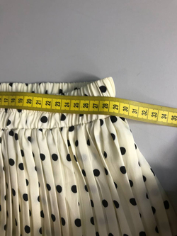 Юбка в забавный горошек, визуально 44 размер